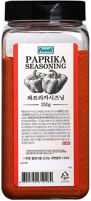 ADDCOOK 파프리카 시즈닝, 350g, 1개
