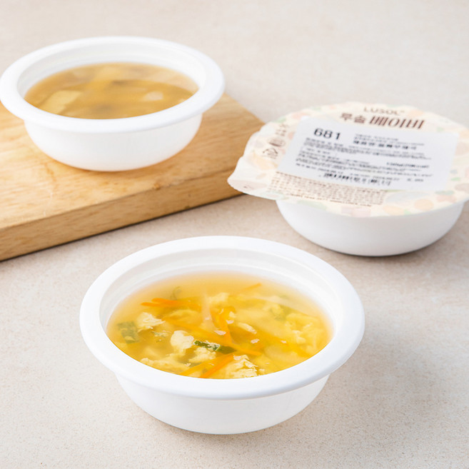 루솔 6단계 후기반찬 야채국 세트 (냉장), 450g, 1세트