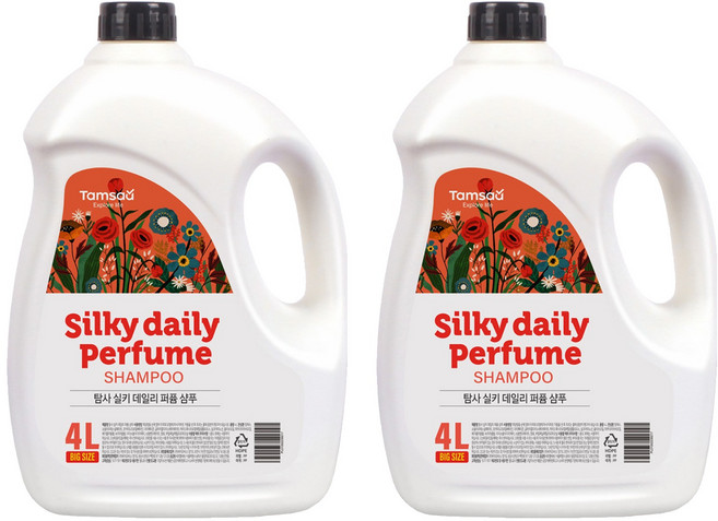 Tamsaa 日常絲滑香氛洗髮精, 4L, 2桶