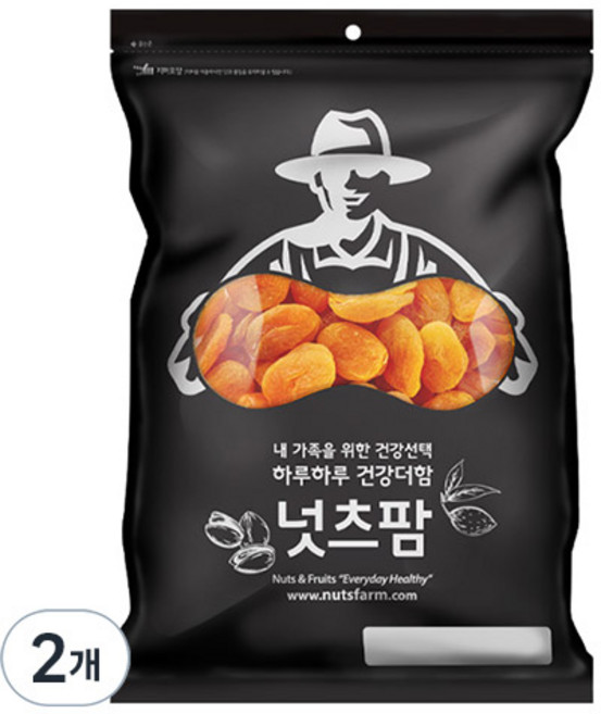 넛츠팜 건살구, 300g(1개), 2개