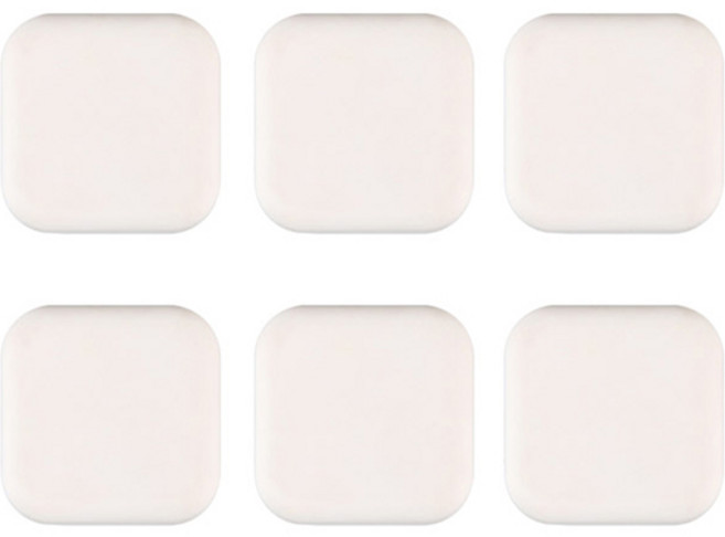 아이끌레 보이드 문콕 보호패드 스퀘어, 화이트, 6개