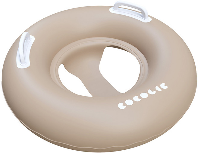 코코릭 스윔 튜브 보행기형 + 대형 아쿠아 백 세트, 모카, 1개