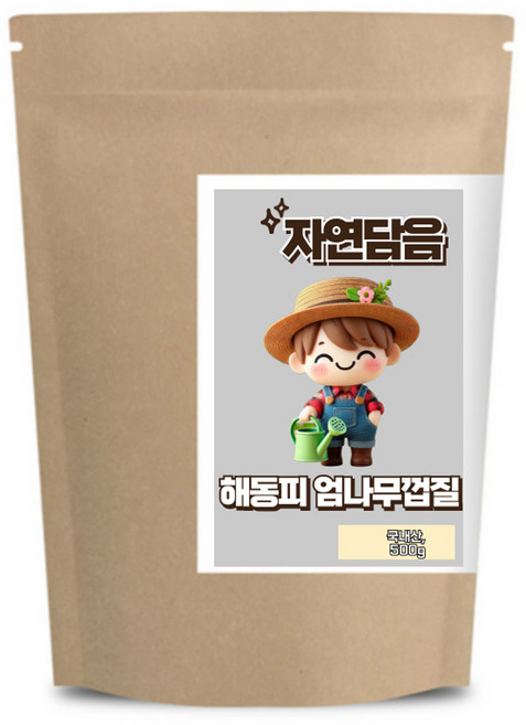 자연담음 해동피 엄나무 껍질 국내산, 500g, 1개