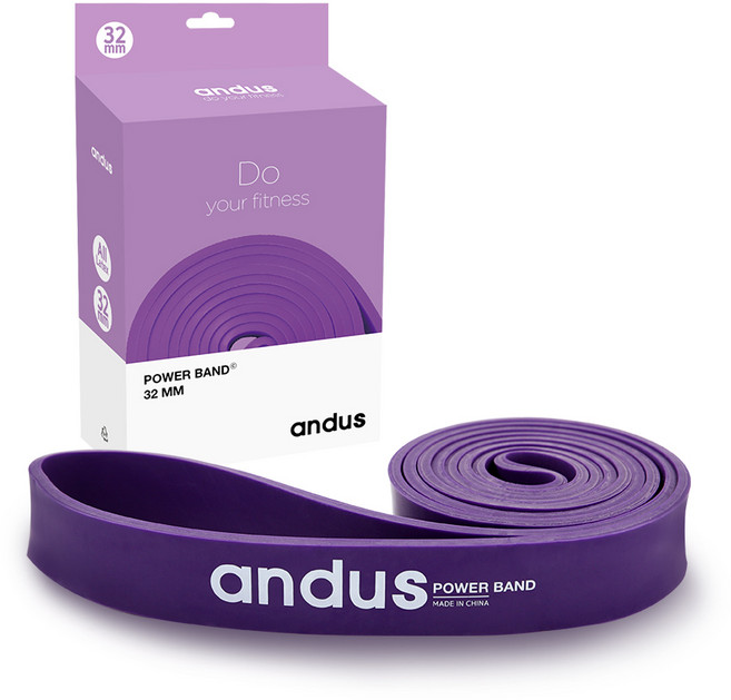 앤드어스 포르테 풀업밴드, 퍼플, 1개