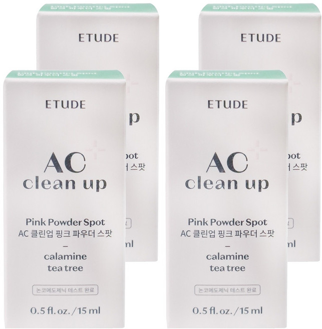 ETUDE 不荳留草本茶樹舒緩調理露, 15ml, 4盒