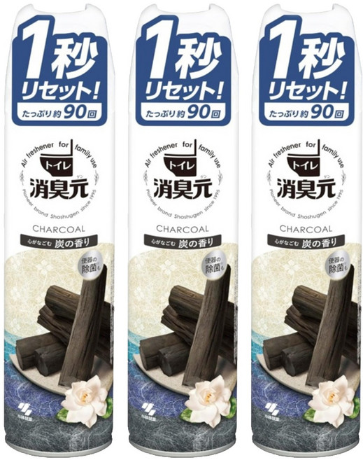 小林製藥消臭元芳香噴霧280ml, 280ml, 3瓶