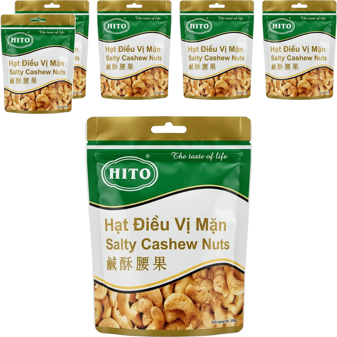 憶霖 鹹酥腰果, 100g, 6包