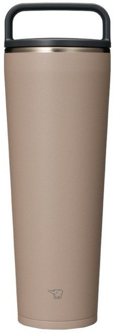ZOJIRUSHI 象印 大容量吊環隨行杯, 沙色, 890ml, 1個