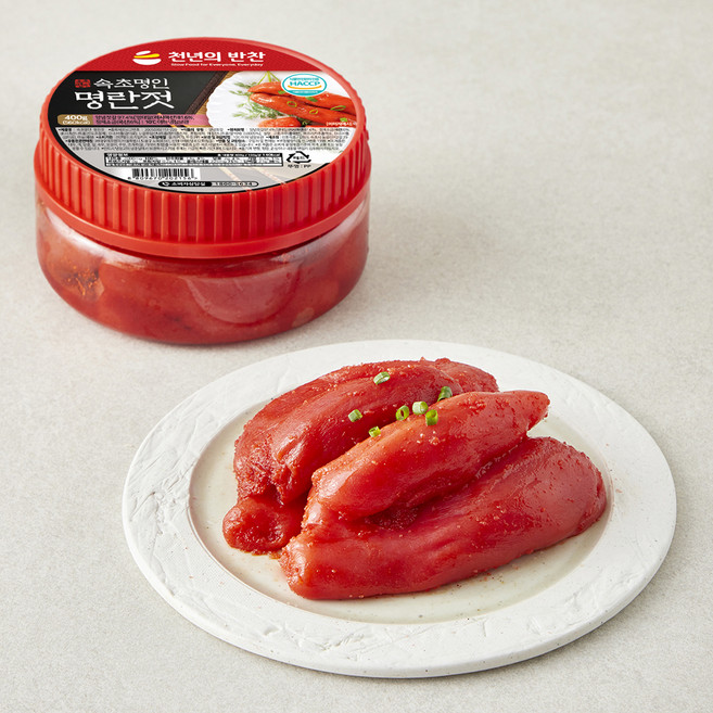 천년의반찬 속초명인 명란젓, 400g, 1개