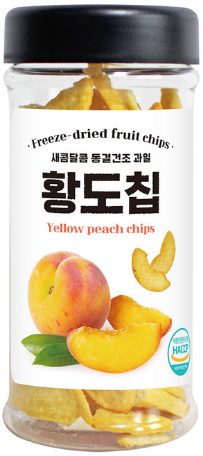 미다몰 동결건조 황도칩, 1개, 70g