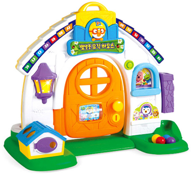 뽀로로 뮤직 플레이 하우스 멜로디완구, 혼합색상, 1개