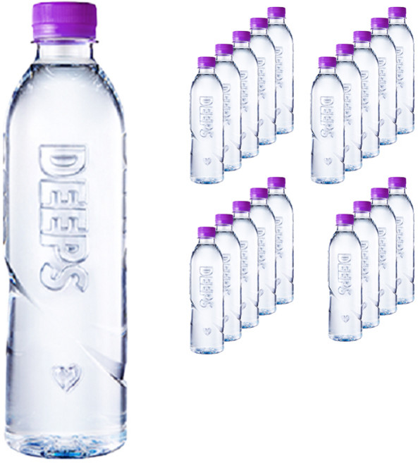 딥스 해양심층수 에코골드 무라벨, 500ml, 20개