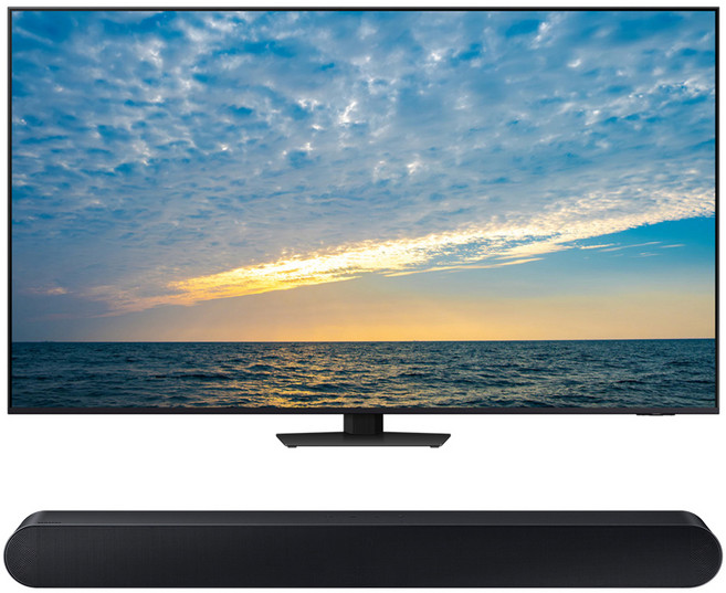 삼성전자 4K UHD Neo QLED TV + 사운드바 세트, 163cm(65인치), KQ65QND83BFXKR, 스탠드형 X HW-S60D (사운드바), 방문설치