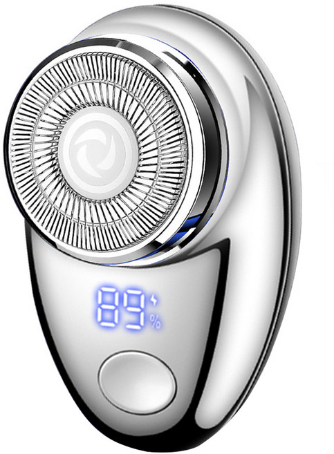 HYUNDAI 現代 超輕巧迷你電鬍刀, PHT-051, 銀色, 1盒