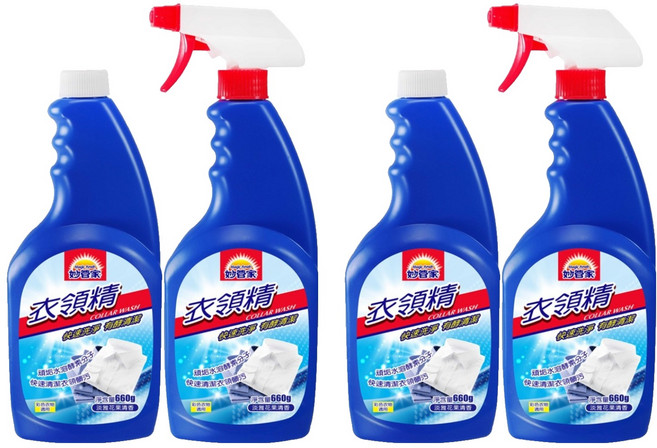 Magic Amah 妙管家 衣領精 淡雅花果清香 噴槍瓶 + 重裝瓶, 1.32kg, 2組