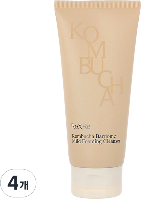 리바이리 콤부차 배리옴 마일드포밍 클렌저, 120ml, 4개