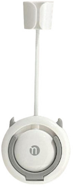 아텍스 무타공 흡착 헤어 드라이어 거치대, 그레이, 1개