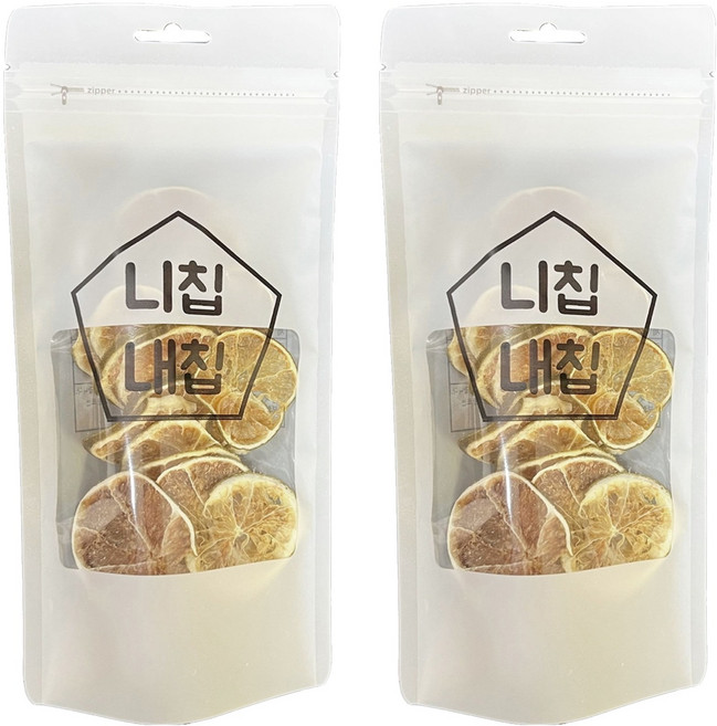 니칩내칩 향긋하게 말린 실속형 건조라임, 20g, 2개
