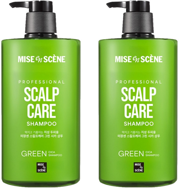 mise en scene 魅尚萱 清爽控油積雪草洗髮精 草本花香, 1L, 2瓶