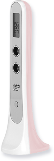 아이키 스마트 초음파 무선 거리 측정기, HT-001, 베이비핑크, 1개