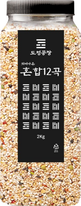 보성특수농산 도정공장 씻어나온 혼합12곡, 2kg, 1개