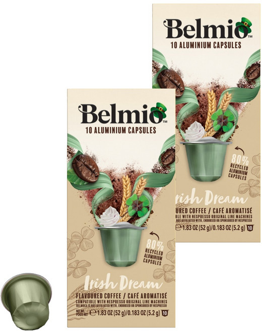 벨미오 아이리쉬 드림 캡슐커피, 5.2g, 10개입, 2개