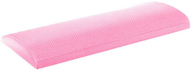 에델린 수면 요추 에어 메모리폼 허리베개, 핑크
