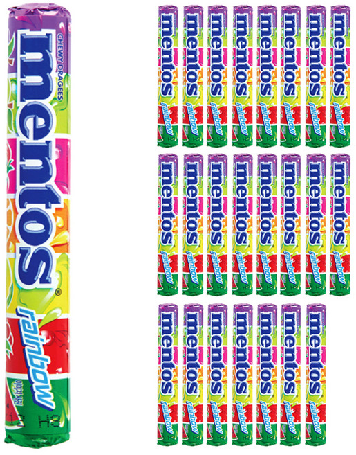 멘토스 레인보우, 37.5g, 24개