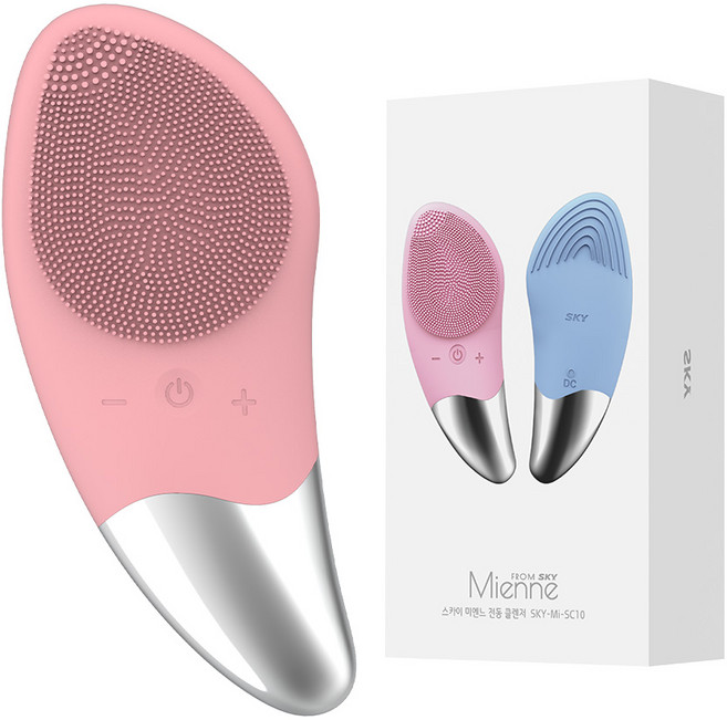SKY 미엔느 진동클렌저, SKY-Mi-SC10, 체리블로썸 핑크