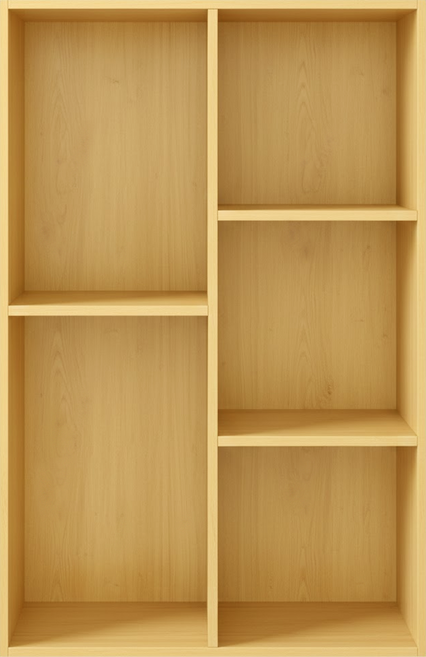 HOPMA 合馬家具 粉彩五格櫃 G-S590MP 14kg, 楓木色