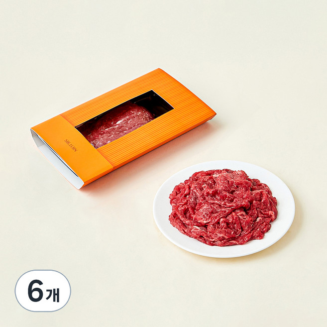 설로인 1++(7) 한우 불고기용 (냉장), 300g, 6개