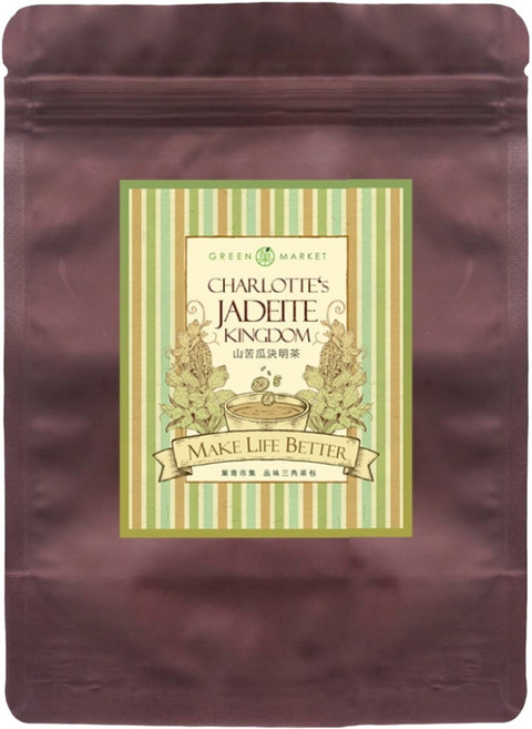 Green Market 菓青市集 山苦瓜決明三角茶包, 1包, 5g, 10個