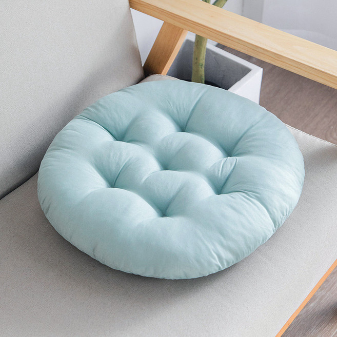 달모아 네츄럴 원형 방석 쿠션