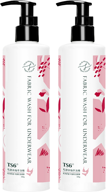 ts6 私舒衣物手洗精, 300g, 2瓶