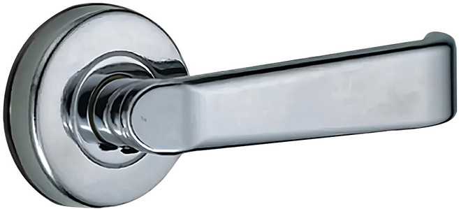 WACH 花旗門鎖 水平把手 下座 平直型 銀色 W4021-2, 1個