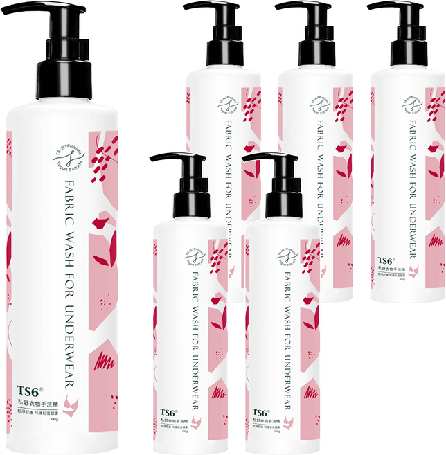 ts6 私舒衣物手洗精, 300g, 6瓶
