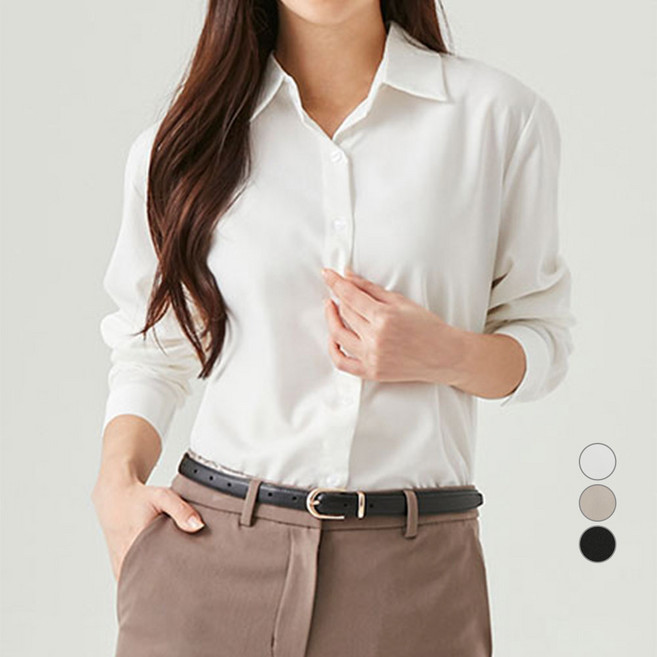 CARET 女款簡約長袖襯衫