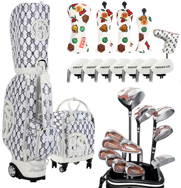 페르시안캣 여성용 골프 풀세트 화이트, PSCT