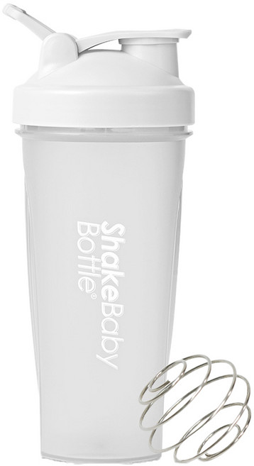 쉐이크베이비 보틀 쉐이커, 화이트, 790ml, 1개