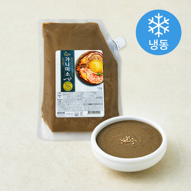고래미 가니미소 마일드G 게장 (냉동), 1kg, 1개