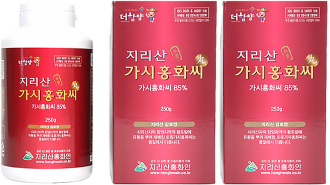 지리산홈화인 가시홍화씨 환, 250g, 2개