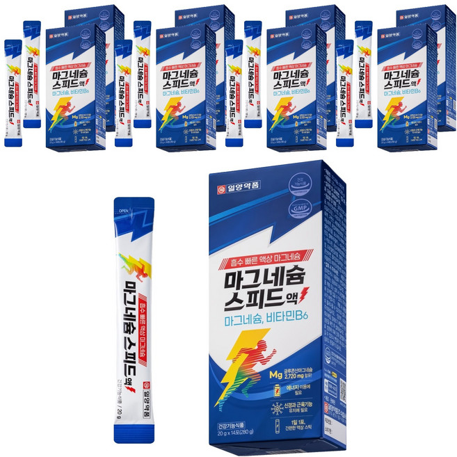 일양약품 마그네슘 스피드액 14p, 280g, 9개