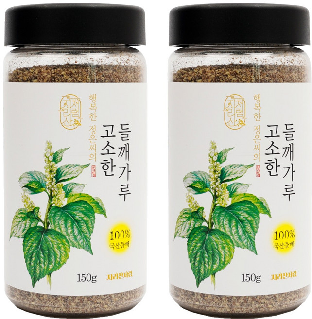 지리산처럼 고소한 국산 들깨가루, 150g, 2개