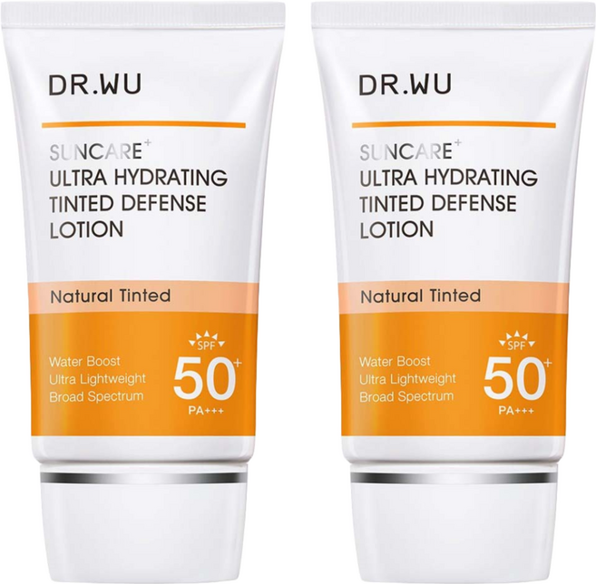 DR.WU 達爾膚 全能保濕潤色防曬乳, 35ml, 2瓶