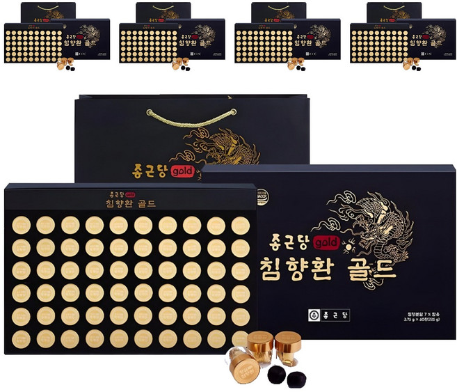 종근당 침향환 골드, 225g, 5개