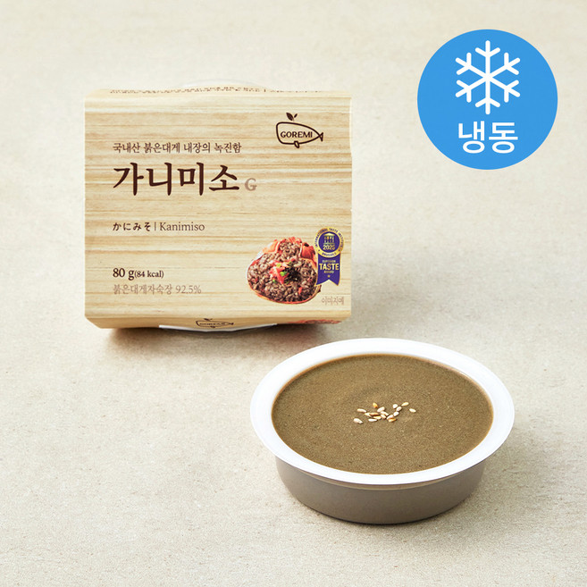 고래미 가니미소G (냉동), 80g, 1개