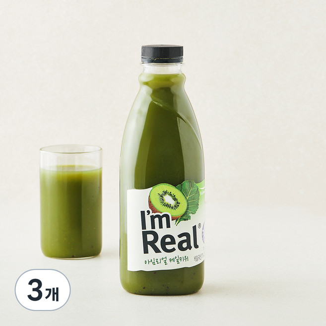 풀무원 아임 리얼 케일키위 (냉장), 700ml, 3개