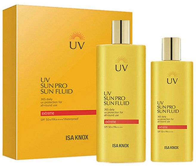 이자녹스 UV 선 프로 365 익스트림 선 플루이드 SPF50+ PA++++ 100ml + 70ml, 170ml, 1개