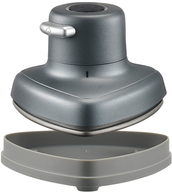 Kinyo 迷你蒸氣熨斗 120 x 119 x 82mm 563g, HMH-8420, 灰色