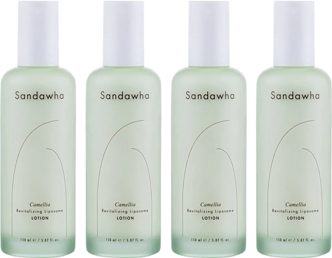 Sandawha 山茶花保濕乳液, 150ml, 4瓶